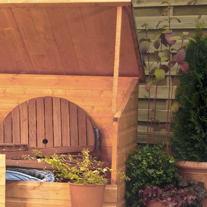 Rowlinson Tongue and Groove Garden Storage Chest | Sheds.co.uk
