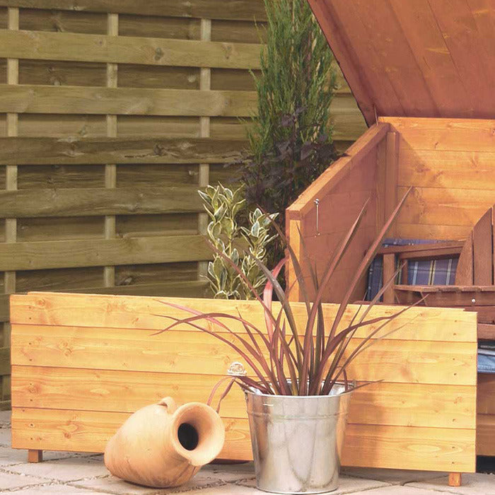 Rowlinson Tongue and Groove Garden Storage Chest | Sheds.co.uk