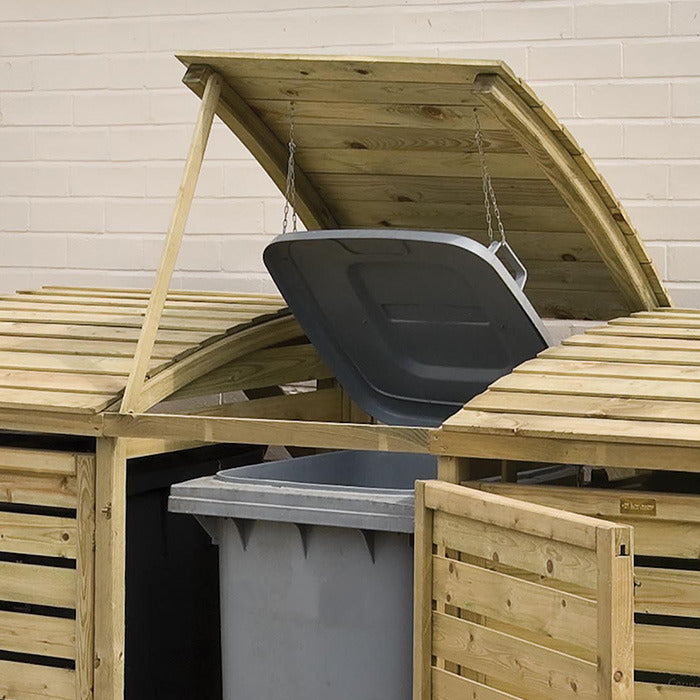 Rowlinson Triple Bin Store | Sheds.co.uk