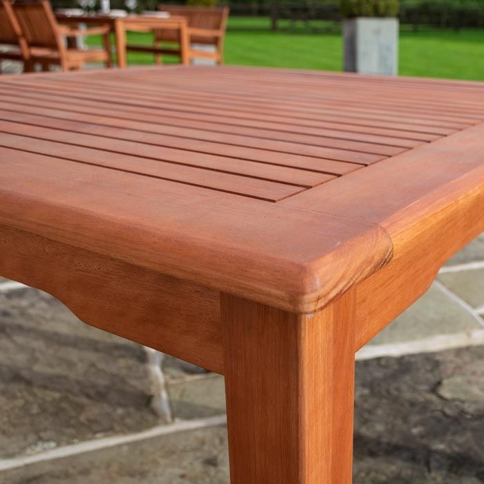 Rowlinson Willington 4 Seater Wooden Rectangular Table Dining Set | Sheds.co.uk