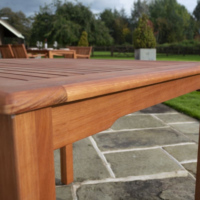 Rowlinson Willington Square Table | Sheds.co.uk