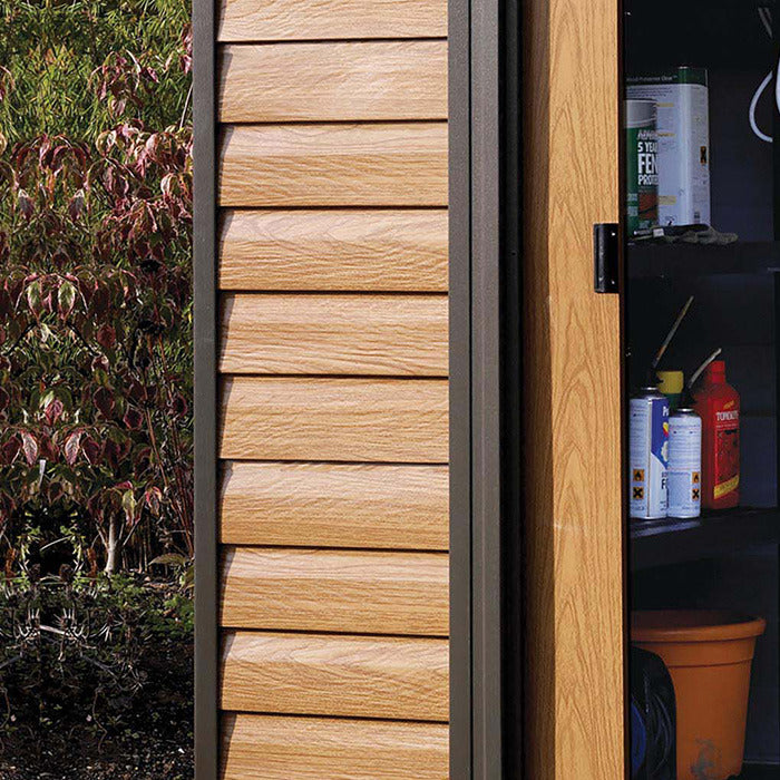Rowlinson Woodvale 6' x 5' Apex Metal Shed | Sheds.co.uk
