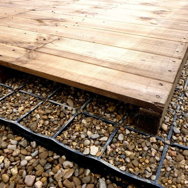Plastic Pro Base With French Drain | Sheds.co.uk