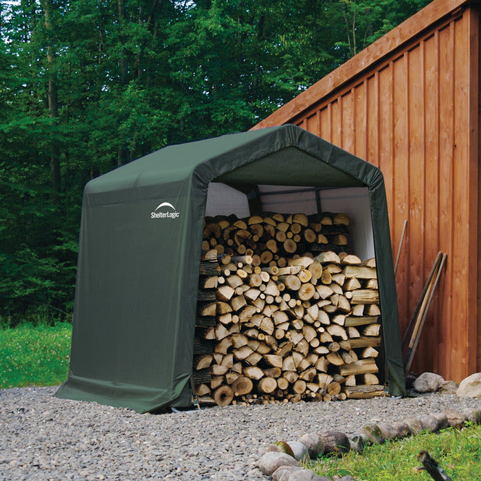 Shelter Logic 8' x 8' Peak Style Portable Storage Shed | Sheds.co.uk