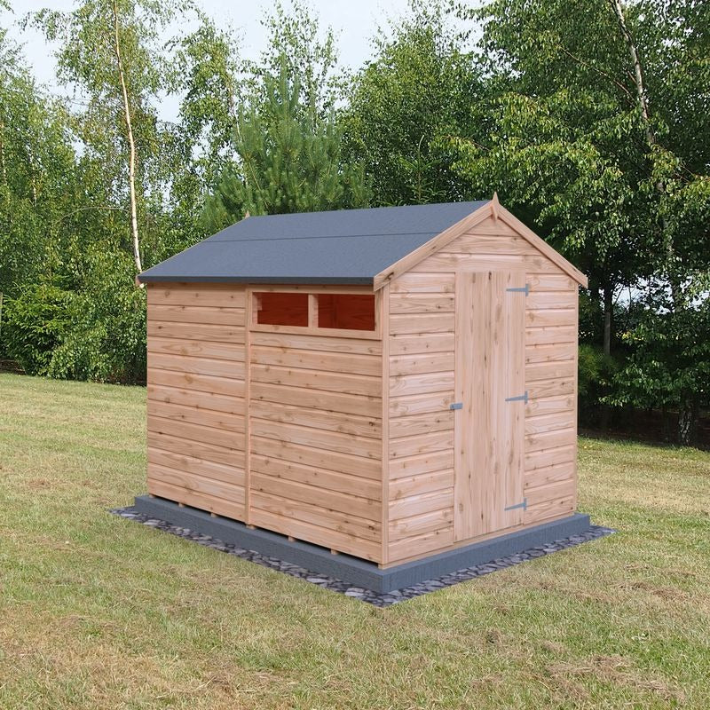 Loxley 6' x 8' Shiplap Apex Security Shed | Sheds.co.uk