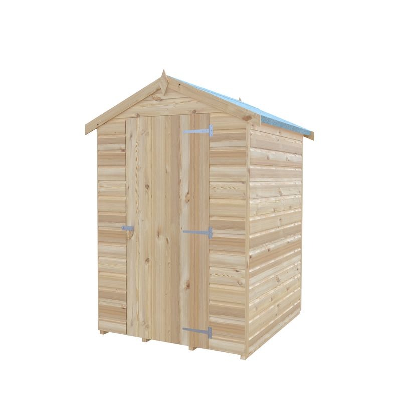 Loxley 4' x 4' Shiplap Apex Shed | Sheds.co.uk