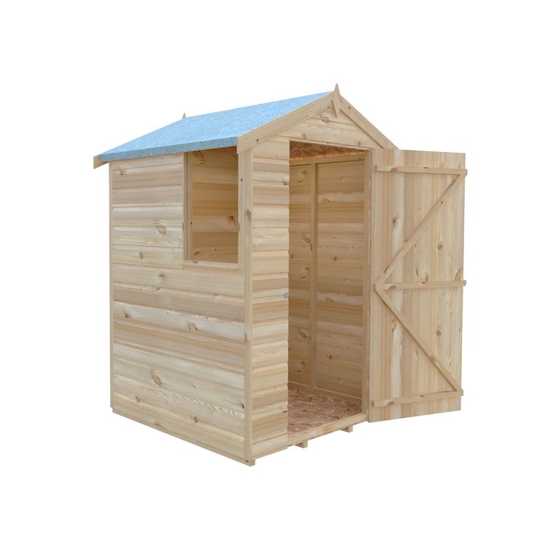 Loxley 4' x 4' Shiplap Apex Shed | Sheds.co.uk