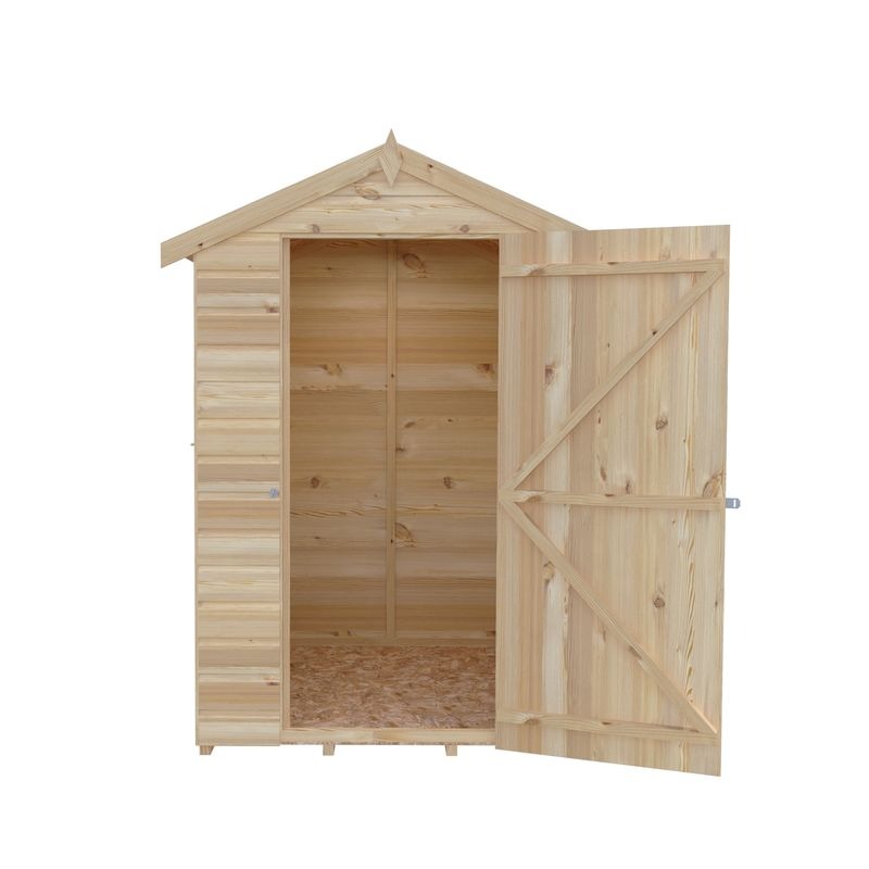 Loxley 4' x 4' Shiplap Apex Shed | Sheds.co.uk