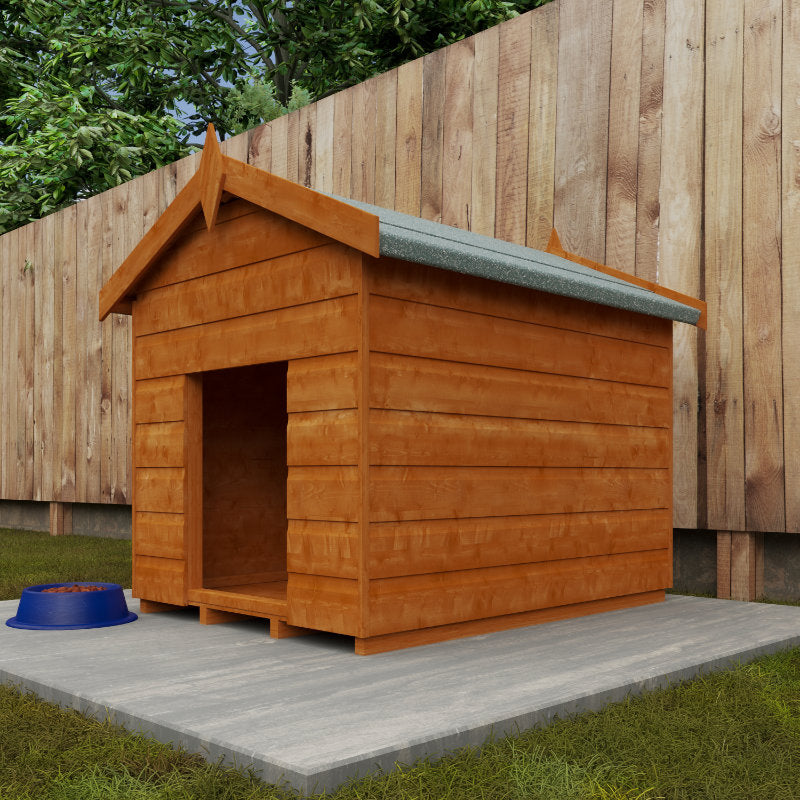 Redlands 4' x 3' Shiplap Dog Kennel | Sheds.co.uk