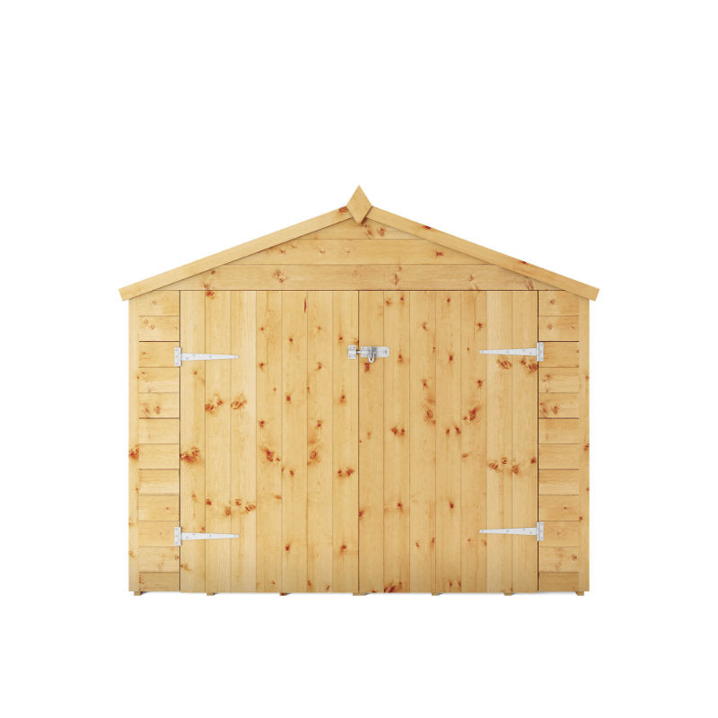 Adley 7' x 3' Tongue and Groove Apex Bike Shed | Sheds.co.uk