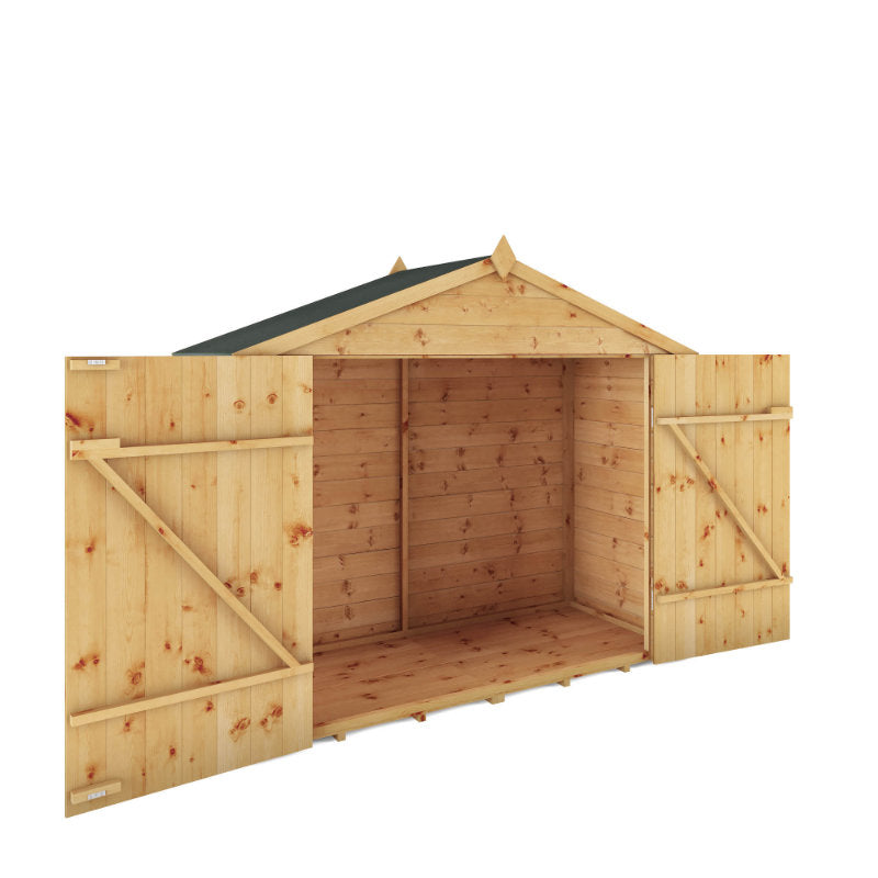 Adley 7' x 3' Tongue and Groove Apex Bike Shed | Sheds.co.uk