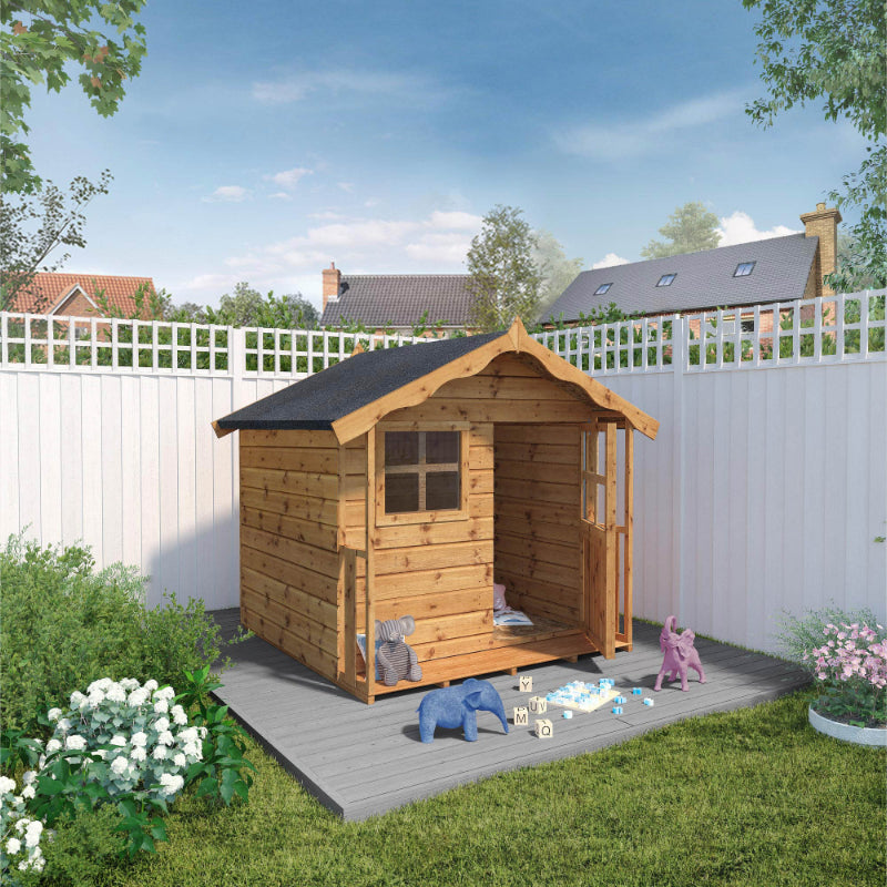 Adley 5' x 5' Jellytot Cottage Playhouse | Sheds.co.uk