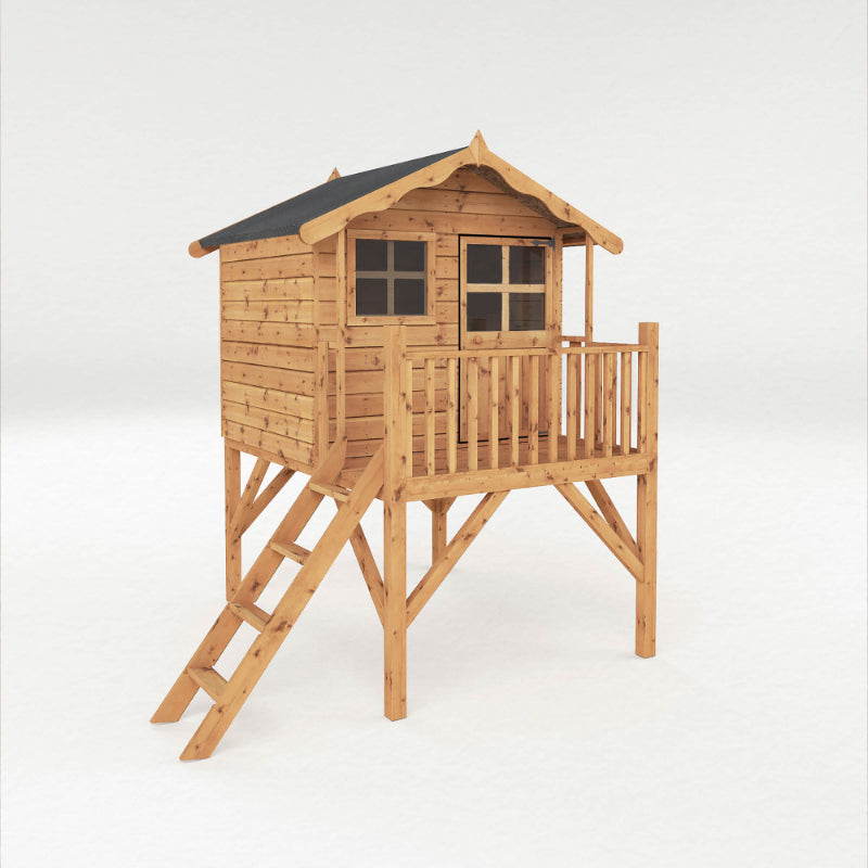 Adley Jellytot Cottage Tower Playhouse | Sheds.co.uk