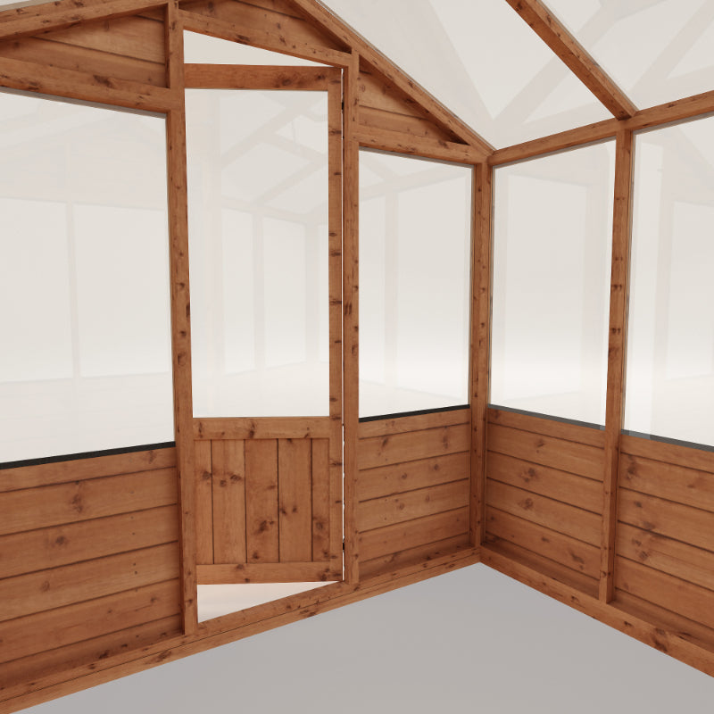 Adley 6' x 6' Budget Shiplap Greenhouse | Sheds.co.uk