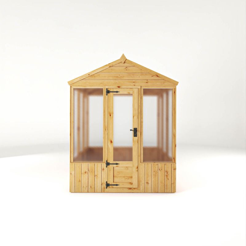 Adley 6' x 6' Lumberjack Premium Apex Wooden Greenhouse | Sheds.co.uk