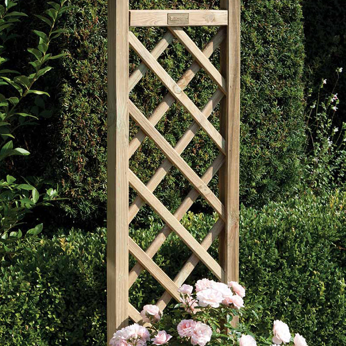 Rowlinson Square Planter and Lattice | Sheds.co.uk