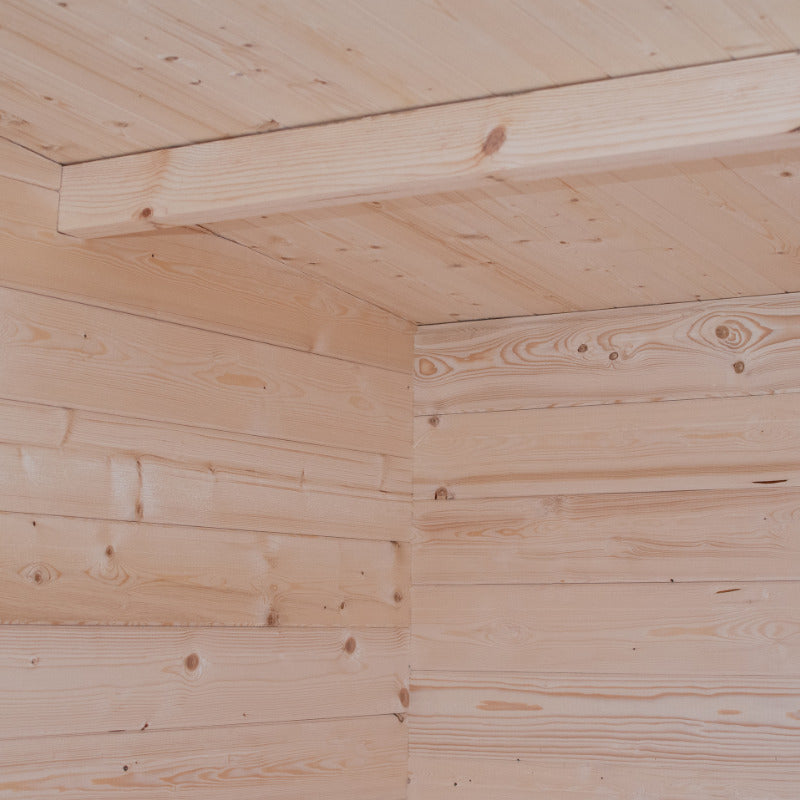 Loxley 3.6m x 2.6m Windsor Log Cabin - 19mm | Sheds.co.uk