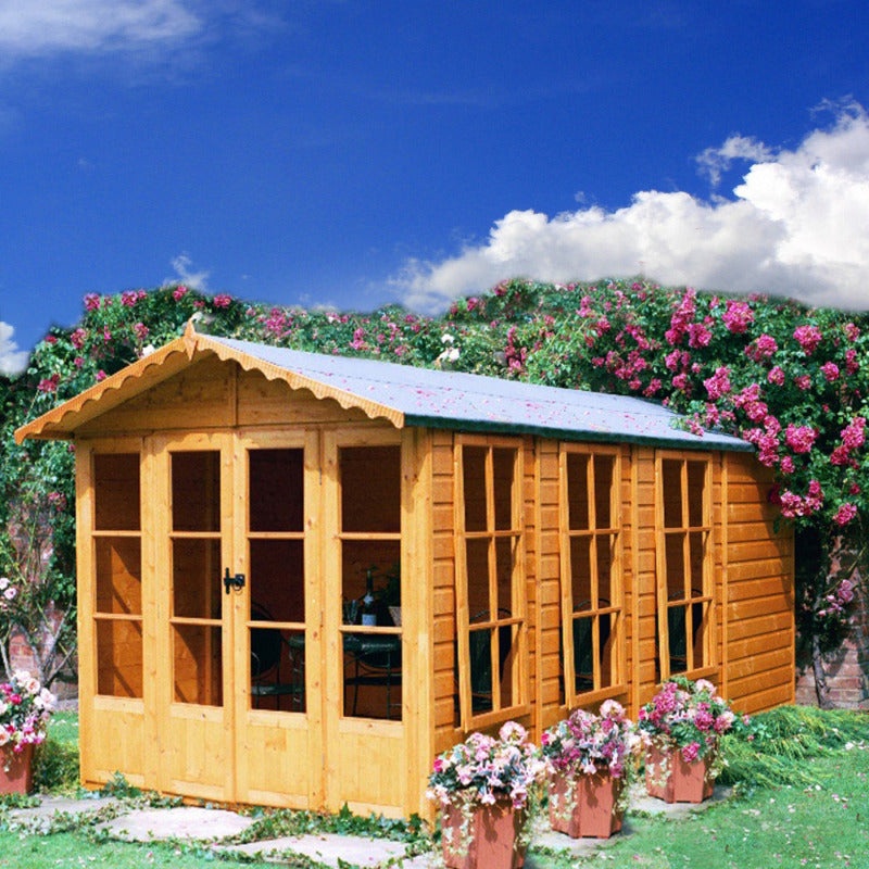Loxley 7' x 13' Woodstock Summer House | Sheds.co.uk