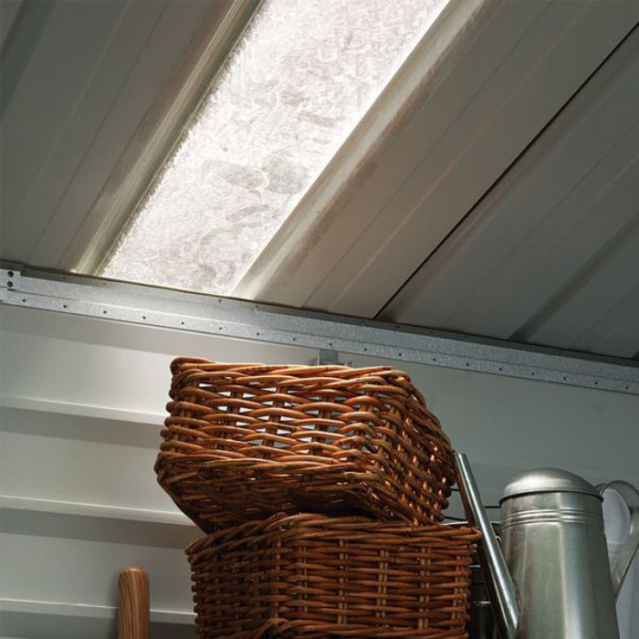 YardMaster 10' x 6' Shiplap Metal Garden Shed | Sheds.co.uk