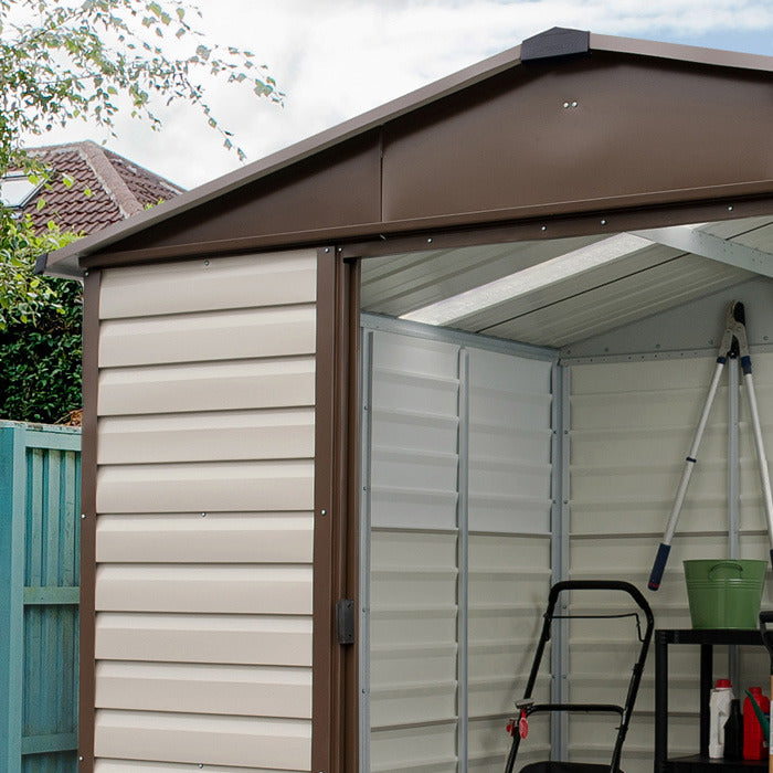 YardMaster 10' x 8' Shiplap Metal Garden Shed | Sheds.co.uk