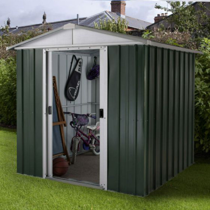 6 x 5 Apex Metal Garden Shed
