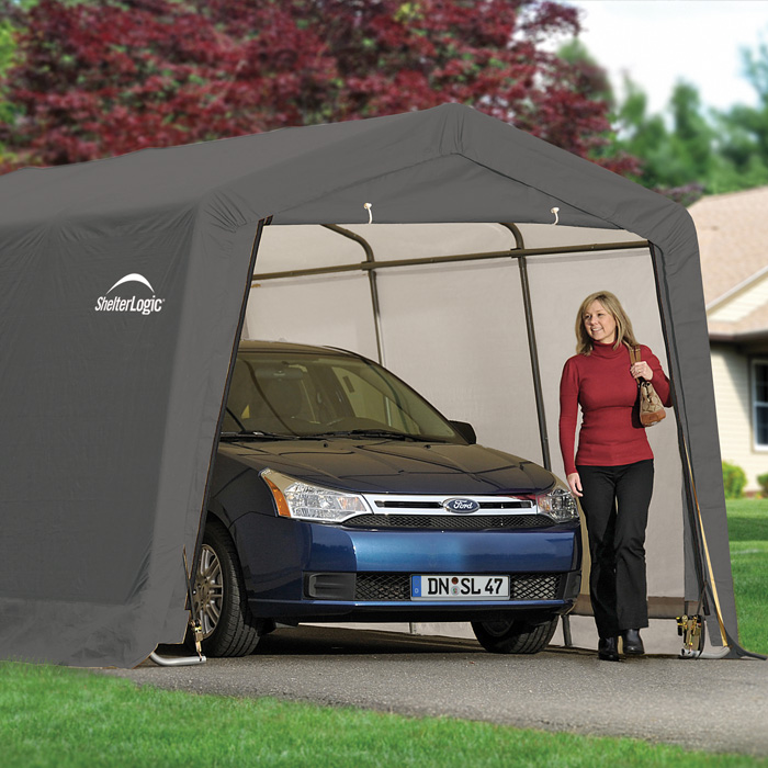 Shelter Logic 10’ x 20’ Peak Style Portable Car Shelter