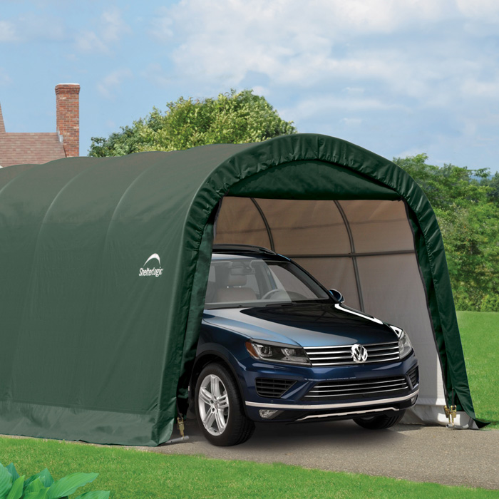 Shelter Logic 12’ x 20’ Round Top Style Portable Car Shelter