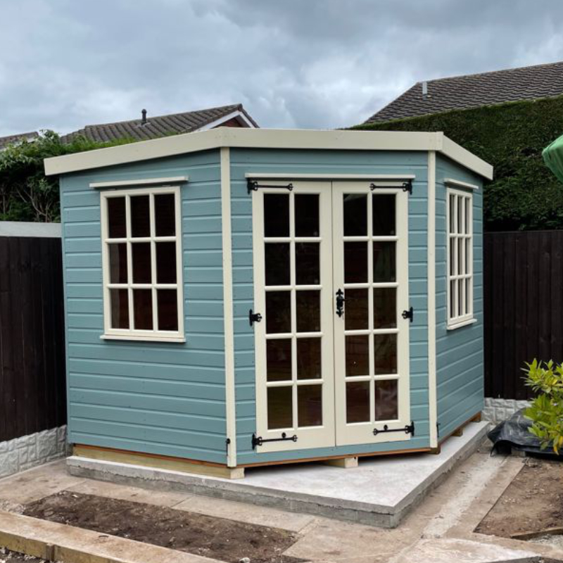 Bards 10’ x 10’ Beckett Custom Summer House - Tanalised or Pre Painted