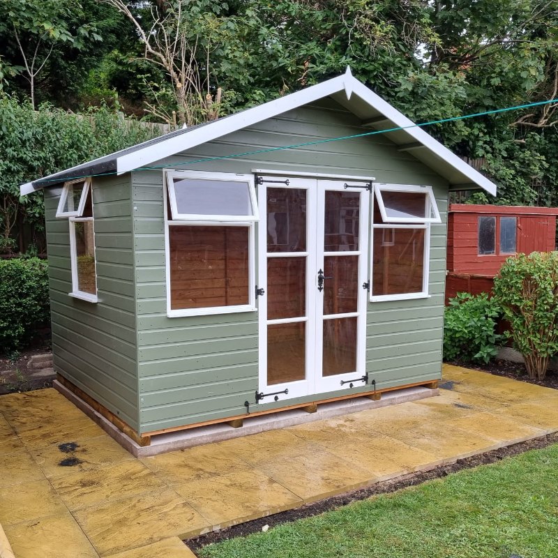 Bards 12’ x 12’ Williams Custom Summer House - Tanalised or Pre Painted