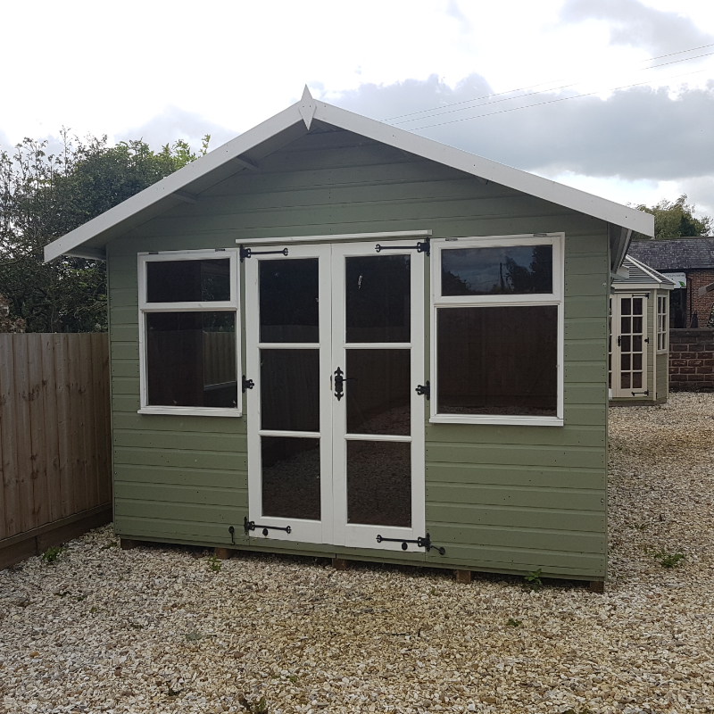 Bards 10’ x 8’ Williams Custom Summer House - Tanalised or Pre Painted