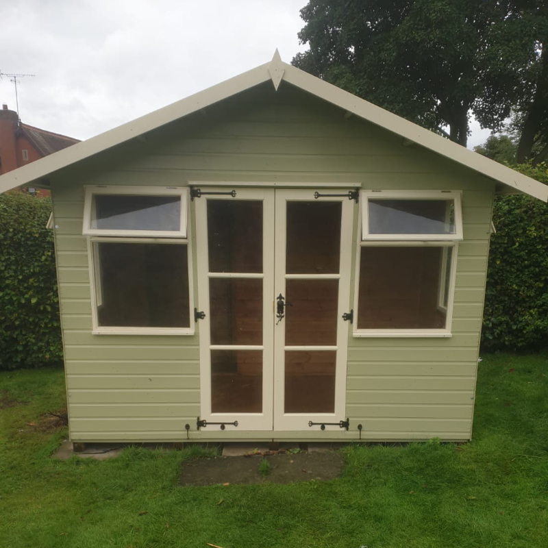 Bards 12’ x 8’ Williams Custom Summer House - Tanalised or Pre Painted