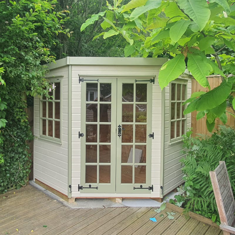 Bards 6’ x 6’ Beckett Custom Summer House - Tanalised or Pre Painted