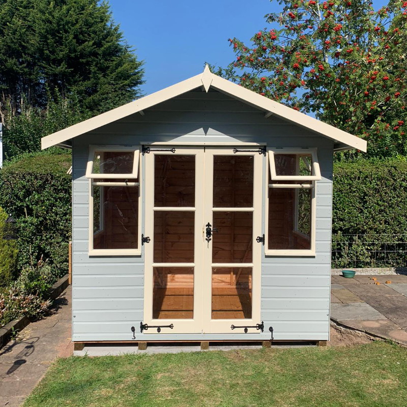 Bards 6’ x 8’ Williams Custom Summer House - Tanalised or Pre Painted
