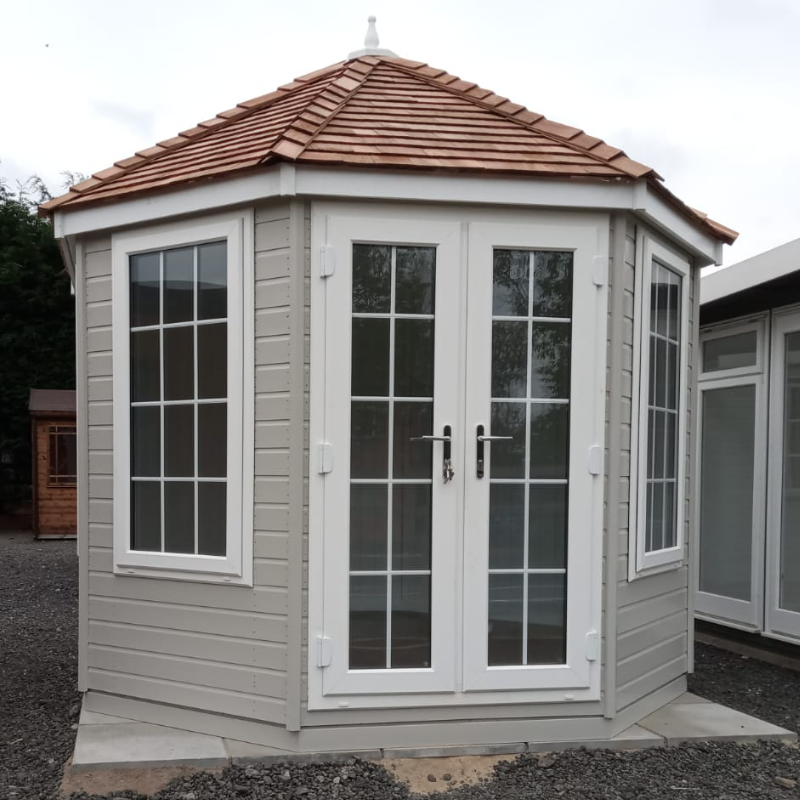Bards 8’ x 8’ Emilia Bespoke Insulated Garden Room - Painted