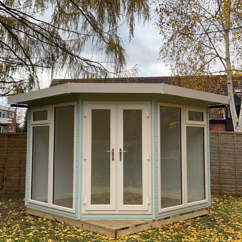 Bards 11’ x 11’ Oswald Bespoke Insulated Garden Room - Painted