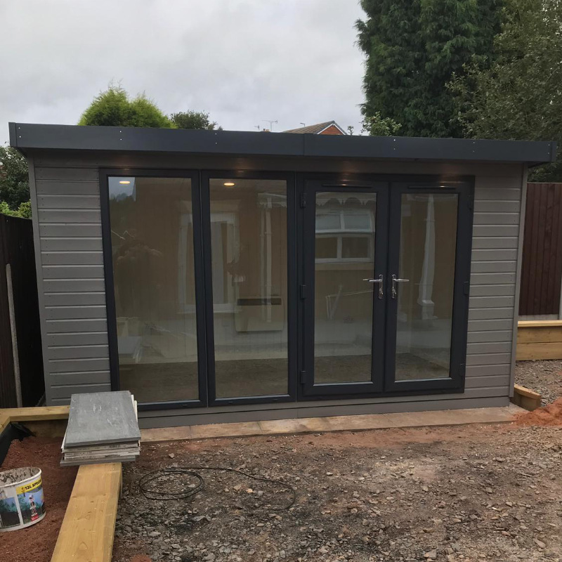 Bards 10’ x 10’ Othello Bespoke Insulated Garden Room - Painted