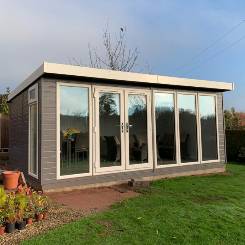 Bards 20’ x 10’ Othello Bespoke Insulated Garden Room - Painted