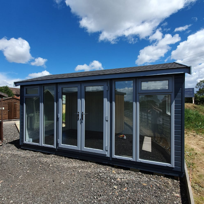 Bards 16’ x 14’ Portia Bespoke Insulated Garden Room - Painted