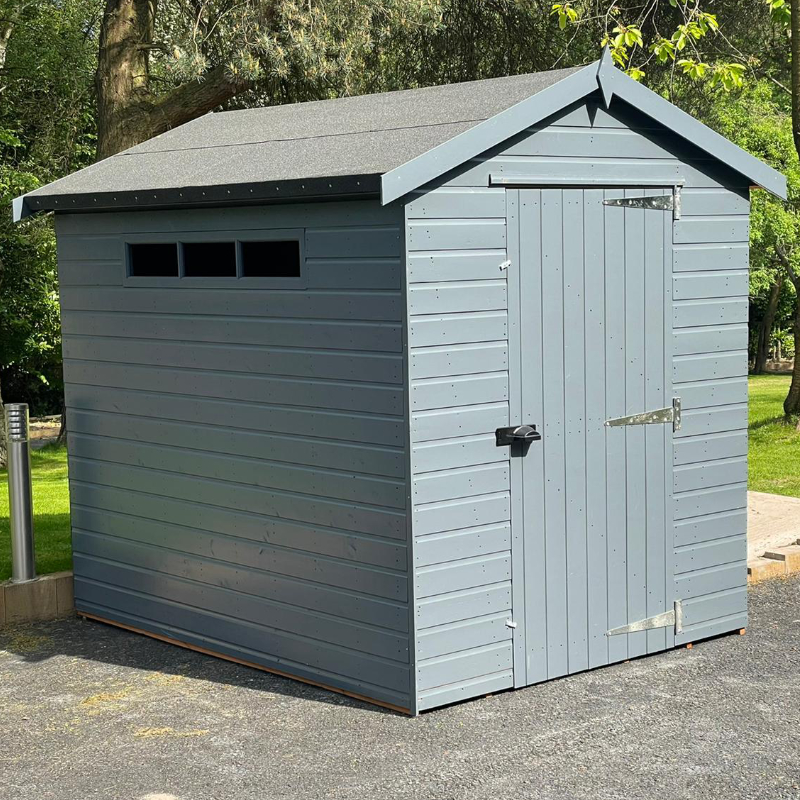 Bards 10’ x 10’ Custom Apex Security Shed - Tanalised or Pre Painted