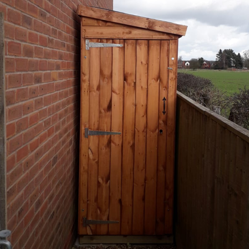 Bards 8’ x 3’ Storage Solution Shed With Doors On Both End