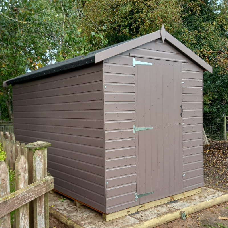Bards 10’ x 8’ Supreme Custom Apex Shed - Tanalised or Pre Painted