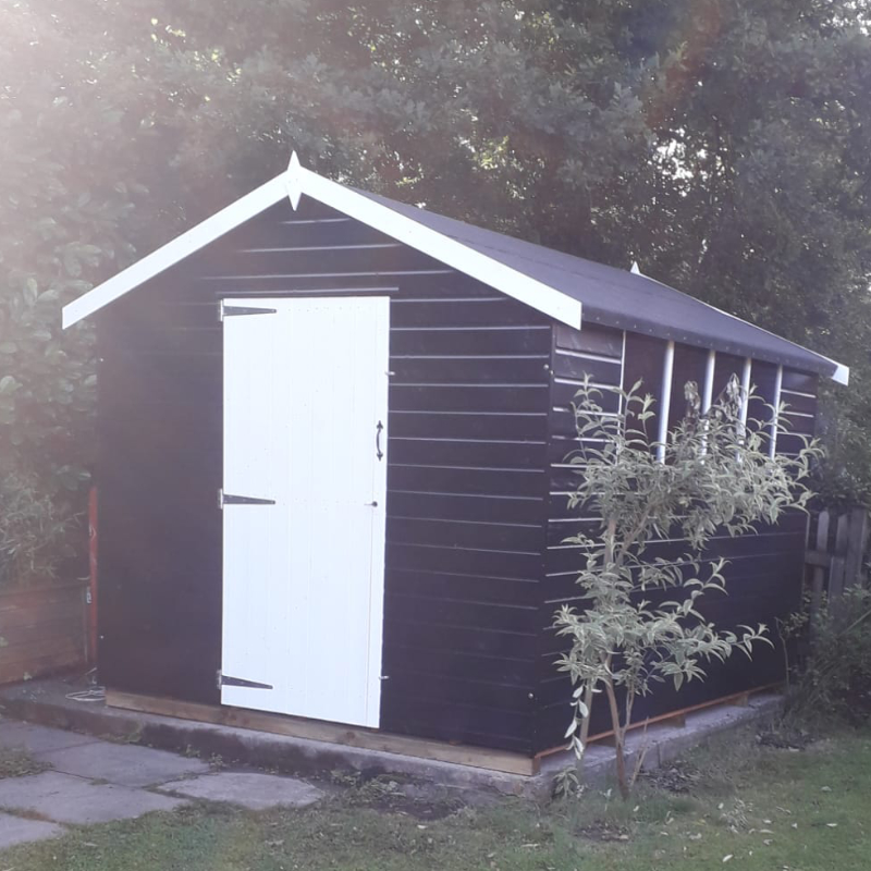 Bards 12’ x 10’ Supreme Custom Apex Shed - Tanalised or Pre Painted