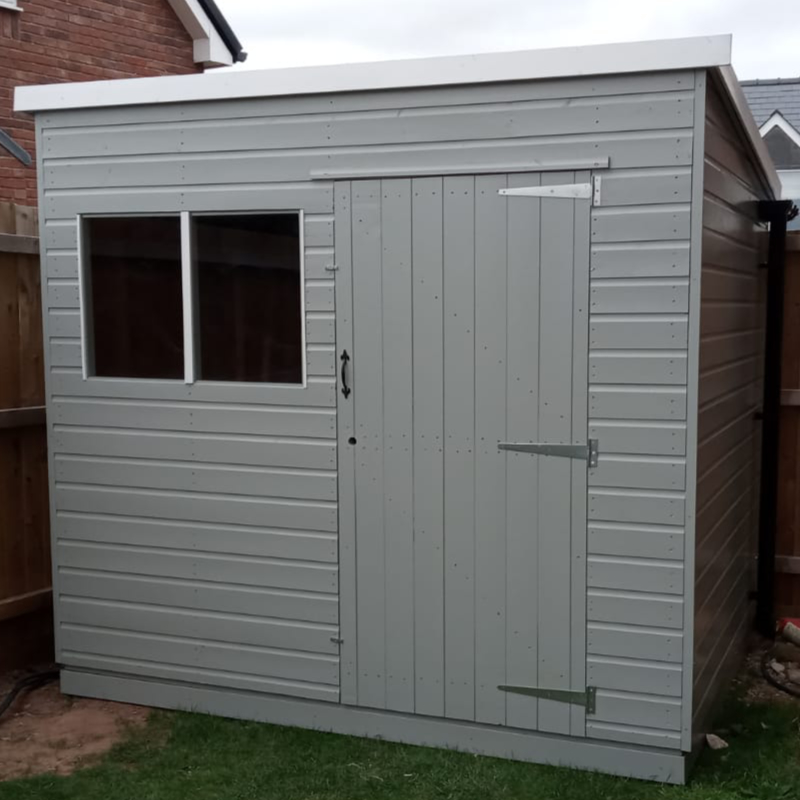 Bards 10’ x 10’ Supreme Custom Pent Shed - Tanalised or Pre Painted