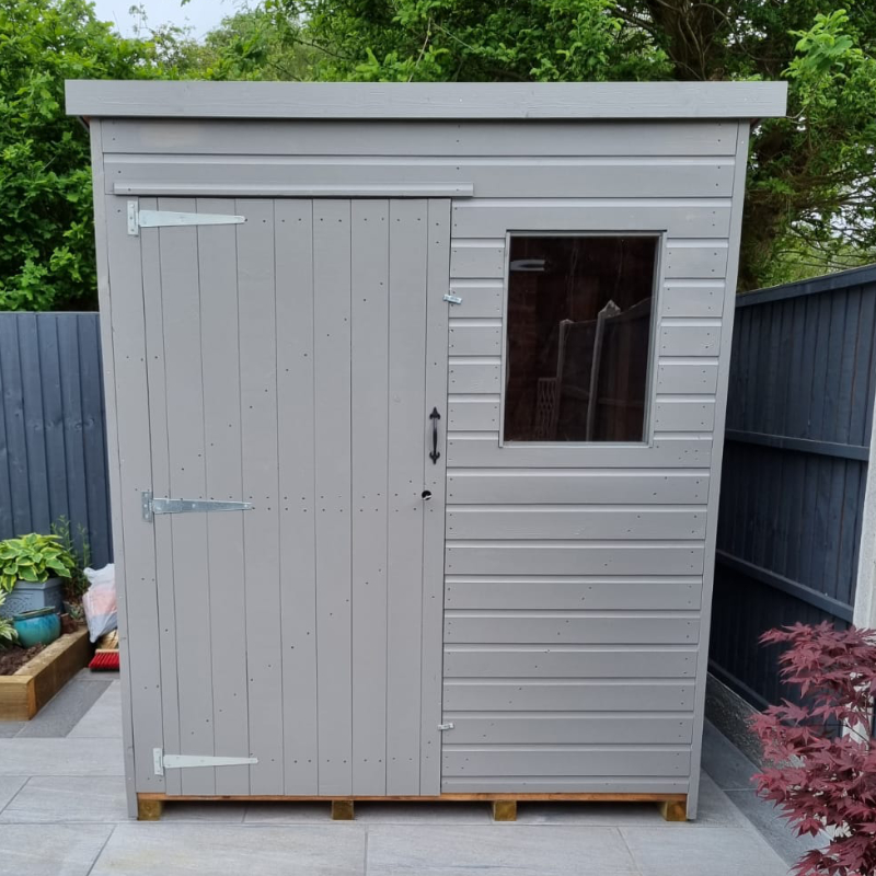 Bards 6’ x 4’ Supreme Custom Pent Shed - Tanalised or Pre Painted