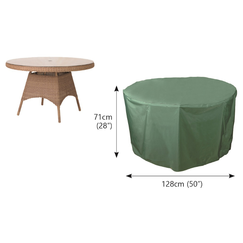 Classic Protector 6000 Circular Table Cover - 4/6 Seat - Green