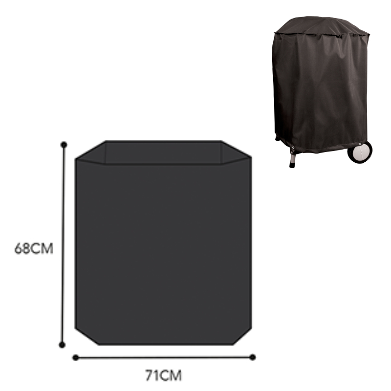 Classic Protector 5000 Kettle Barbecue Cover - Black