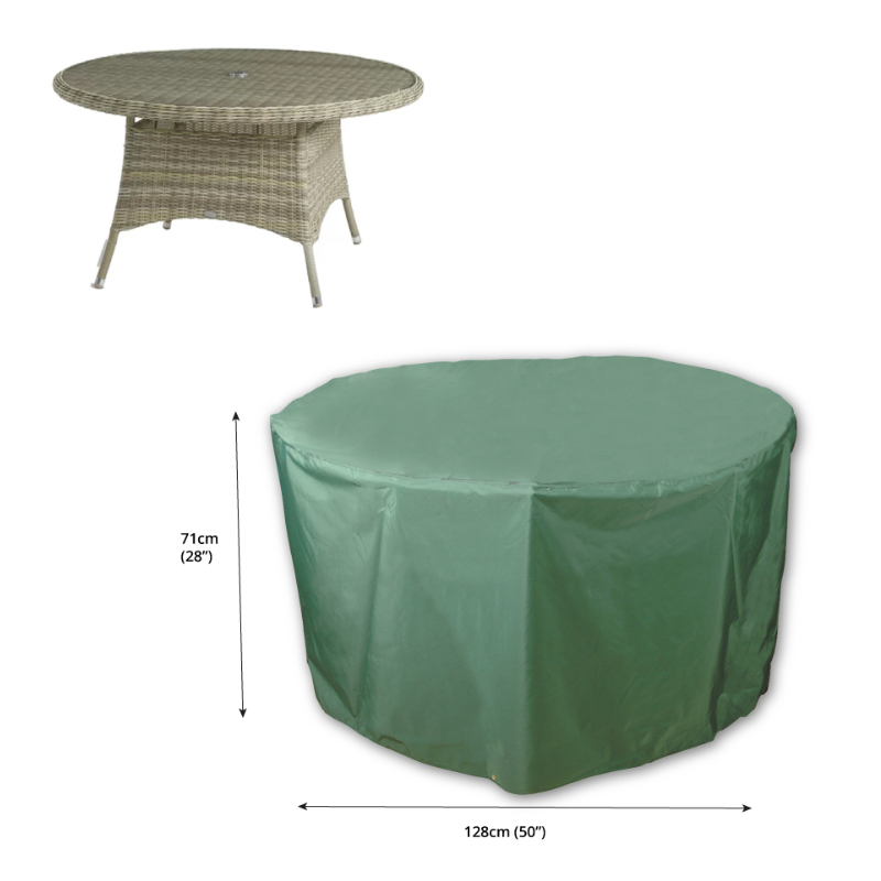 Classic Protector 5000 Circular Table Cover - 4/6 Seat - Green