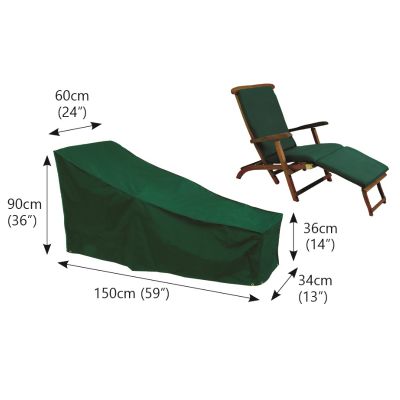 Classic Protector 6000 Steamer Chair Cover - Green