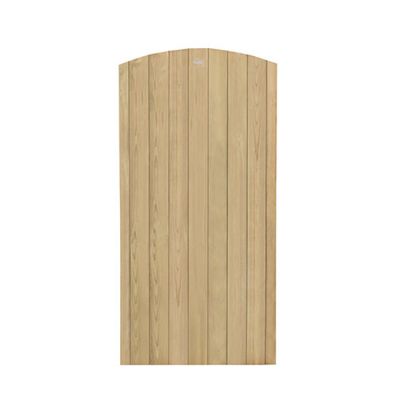Hartwood 6' x 3' Pressure Treated Vertical Tongue & Groove Gate With Curved Top