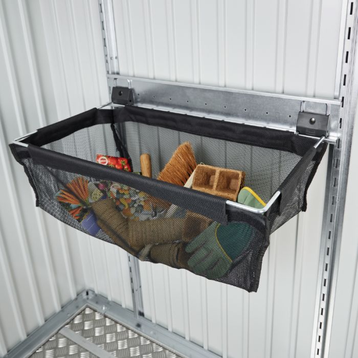 Biohort Suspension Basket with Rail - Garden Sheds / Equipment Locker